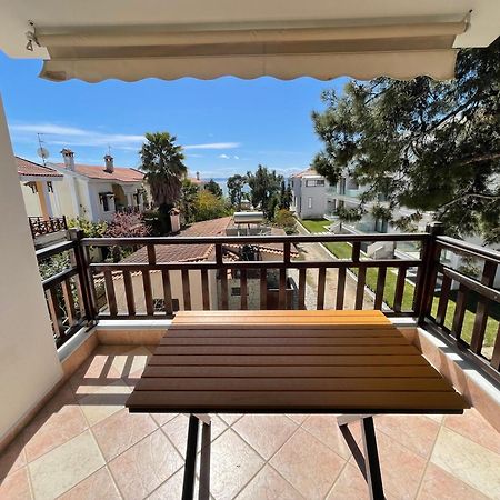 Galazia Akti Seaside Apartments Нікіті Екстер'єр фото